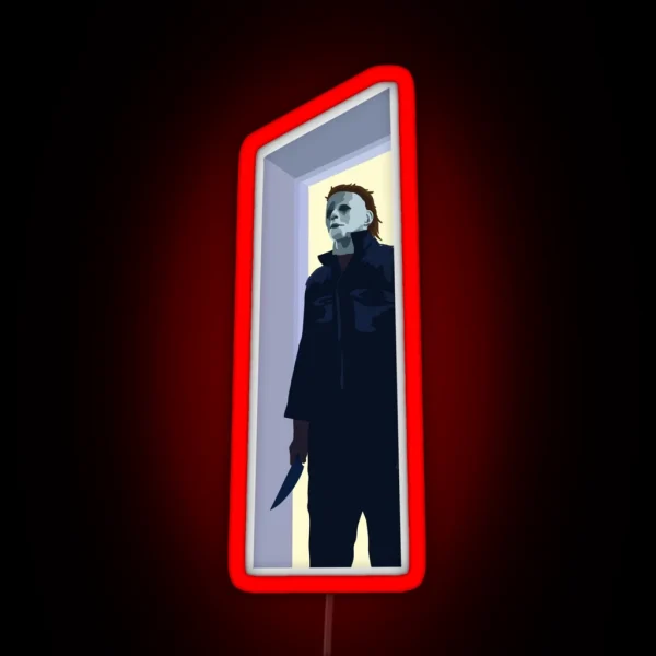 Michael Myers RGB Neon Sign