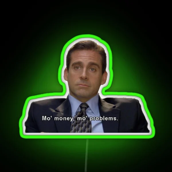 Michael Scott RGB Neon Sign
