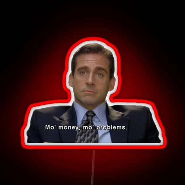 Michael Scott RGB Neon Sign