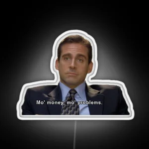 Michael Scott RGB Neon Sign