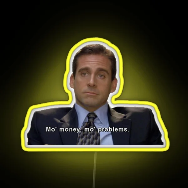 Michael Scott RGB Neon Sign