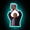 Authentic neon tribute to The Office's beloved regional manager, Michael.