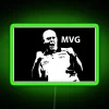 RGB Neon Sign Featuring Professional Darts Player Michael van Gerwen