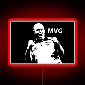 Michael Van Gerwen RGB Neon Sign