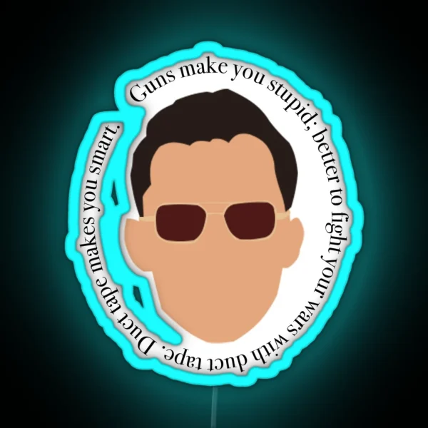 Michael Westen Burn Notice RGB Neon Sign