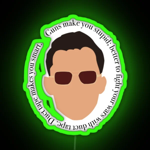 Michael Westen Burn Notice RGB Neon Sign