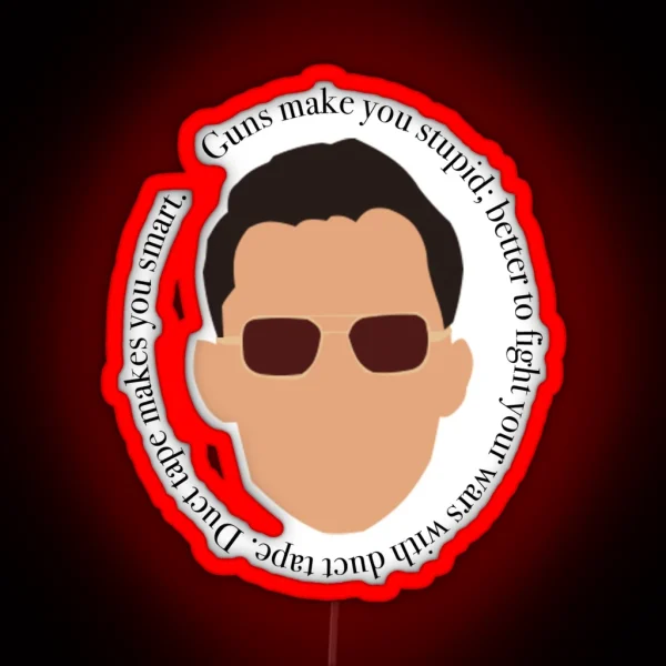 Michael Westen Burn Notice RGB Neon Sign