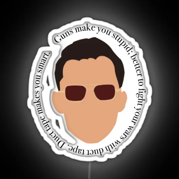 Michael Westen Burn Notice RGB Neon Sign