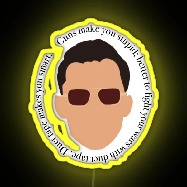 Michael Westen Burn Notice RGB Neon Sign