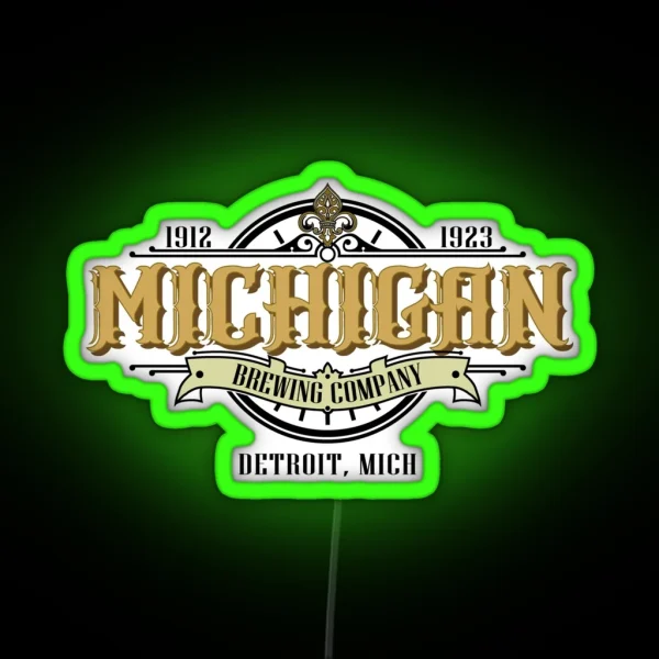 Michigan Brewing Company RGB Neon Sign