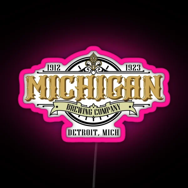 Michigan Brewing Company RGB Neon Sign