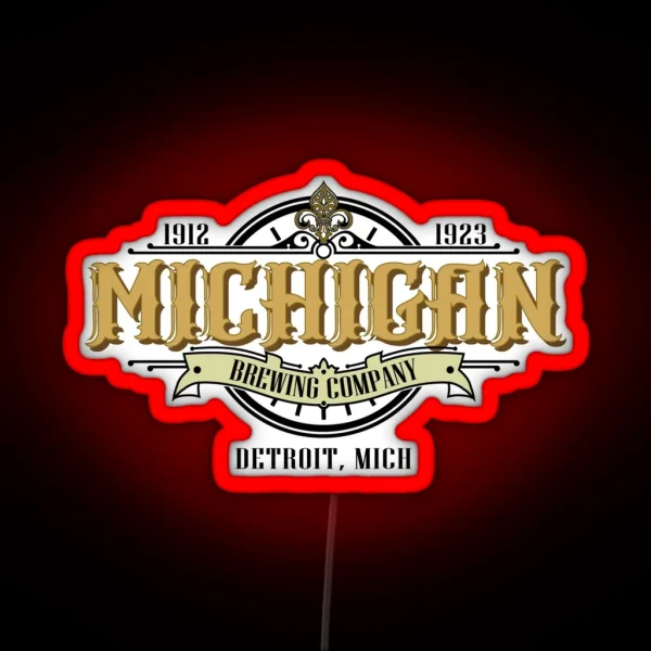 Michigan Brewing Company RGB Neon Sign