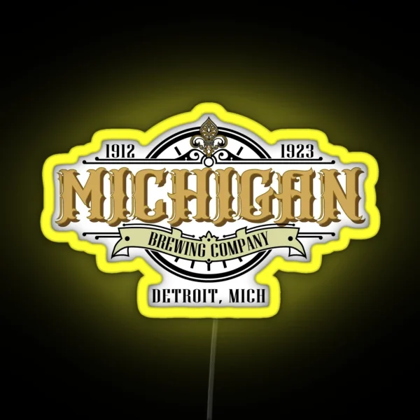 Michigan Brewing Company RGB Neon Sign