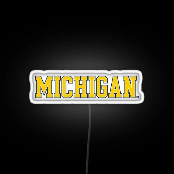 Michigan RGB Neon Sign