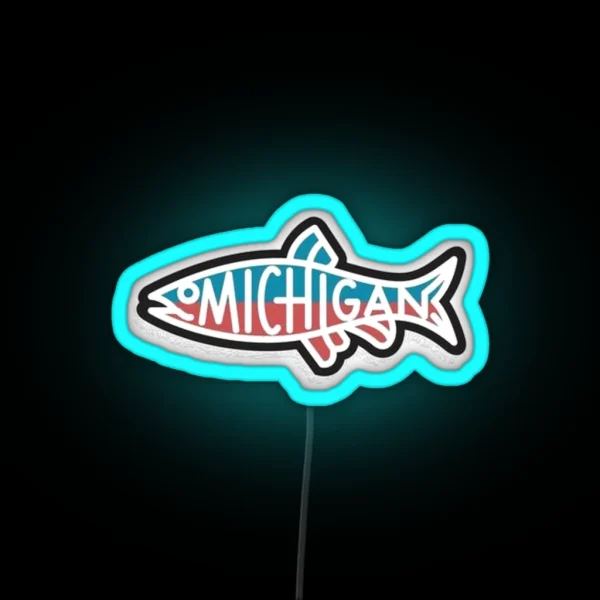 Michigan RGB Neon Sign