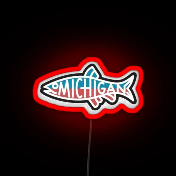 Michigan RGB Neon Sign