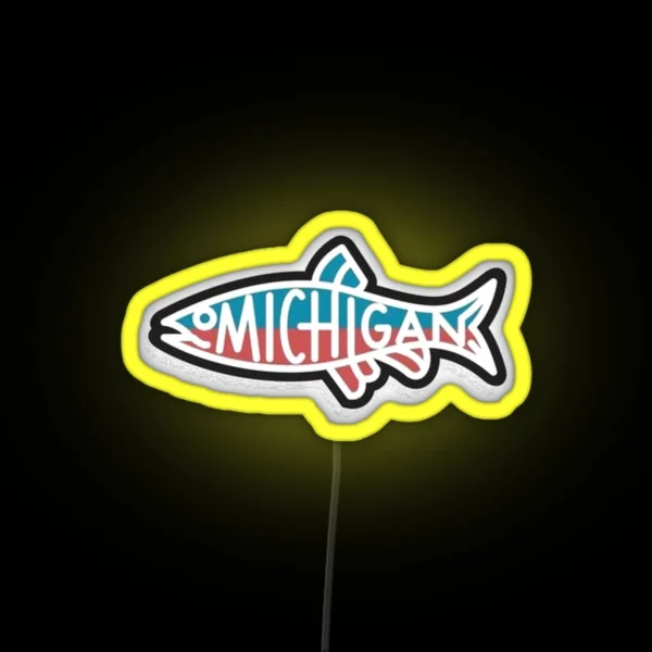 Michigan RGB Neon Sign