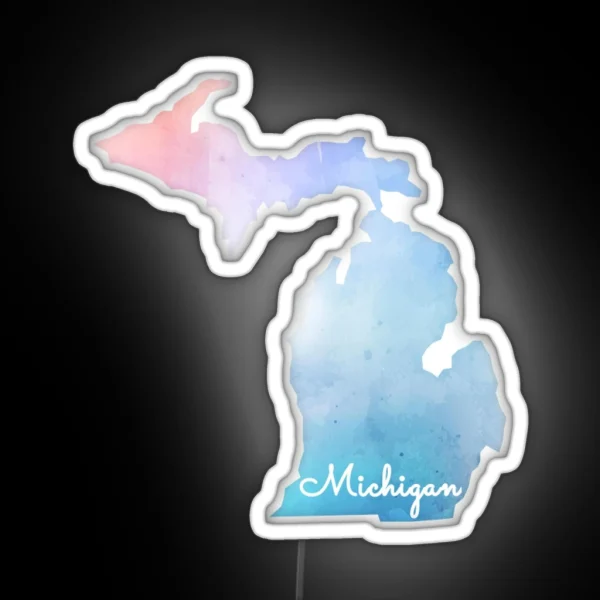 Michigan RGB Neon Sign