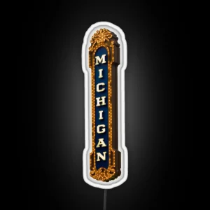 Michigan Theater RGB Neon Sign