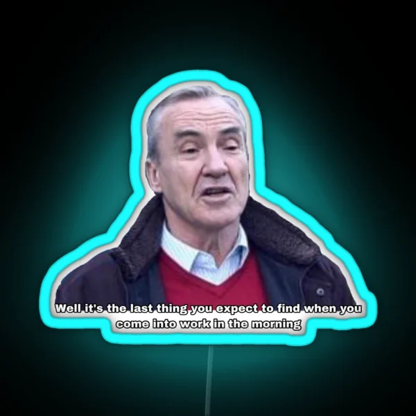 Mick Last Thing You Expect Gavin And Stacey RGB Neon Sign