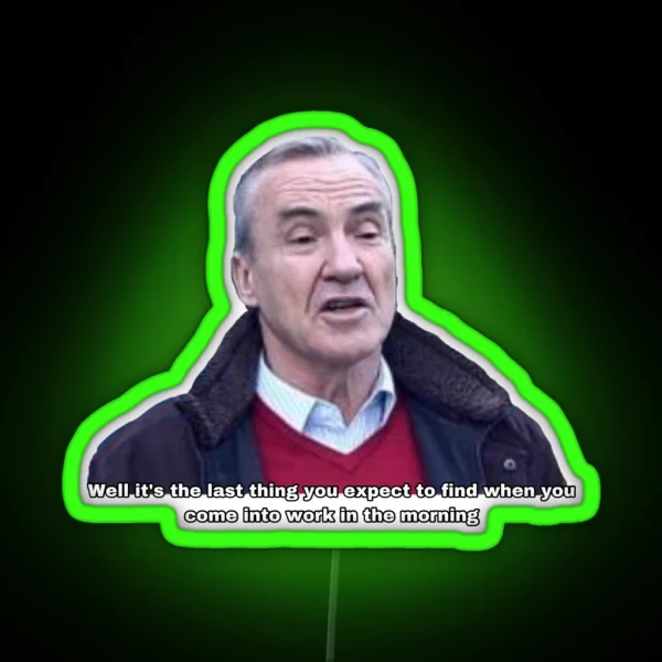 Mick Last Thing You Expect Gavin And Stacey RGB Neon Sign