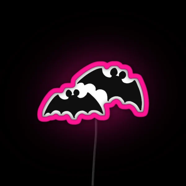 Mickey Bats RGB Neon Sign
