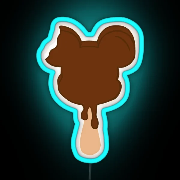 Mickey Ice Cream RGB Neon Sign