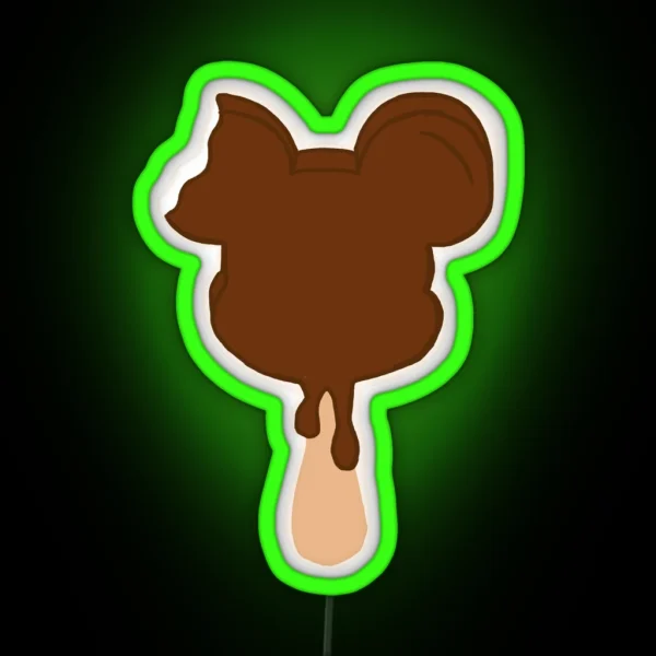 Mickey Ice Cream RGB Neon Sign