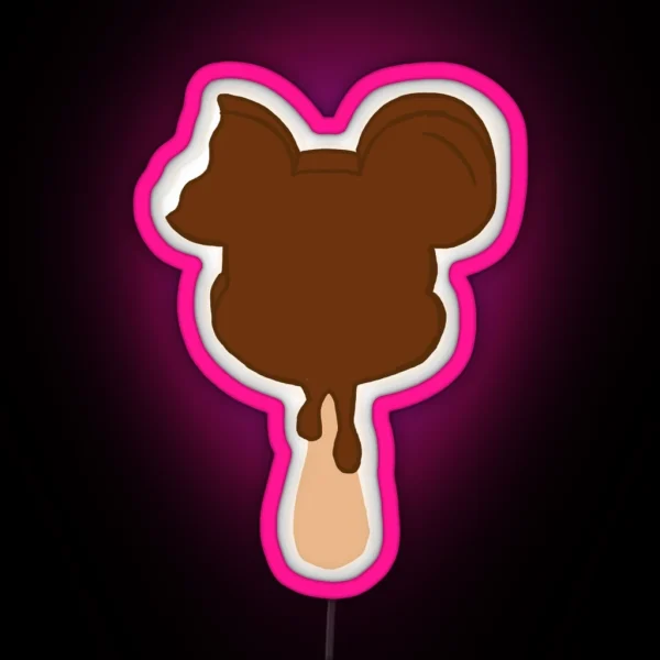 Mickey Ice Cream RGB Neon Sign
