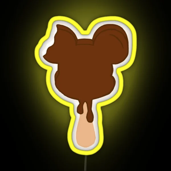 Mickey Ice Cream RGB Neon Sign