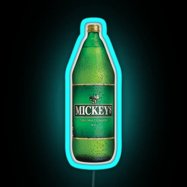 Mickeys 40oz RGB Neon Sign