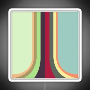 Mid Century Modern Rainbow 9 RGB Neon Sign