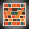 Mid century modern aesthetic with vibrant square pattern RGB lighting