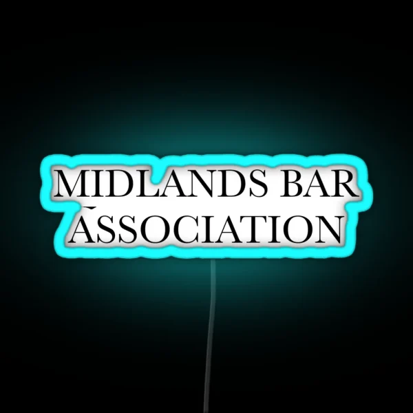 Midlands Bar Association Mock Trial RGB Neon Sign