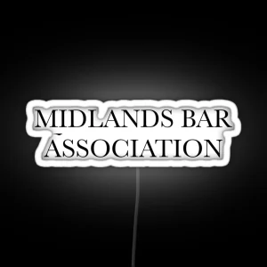 Midlands Bar Association Mock Trial RGB Neon Sign