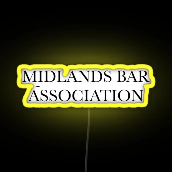 Midlands Bar Association Mock Trial RGB Neon Sign