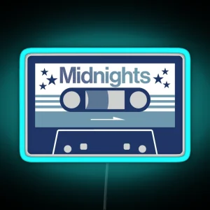 Midnights Cassette Tape RGB Neon Sign