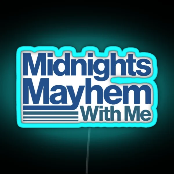 Midnights Mayhem RGB Neon Sign