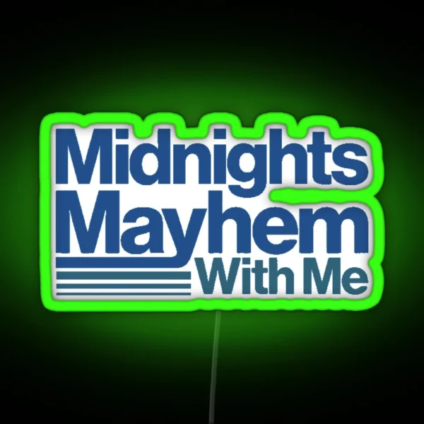 Midnights Mayhem RGB Neon Sign