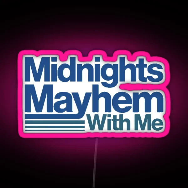 Midnights Mayhem RGB Neon Sign