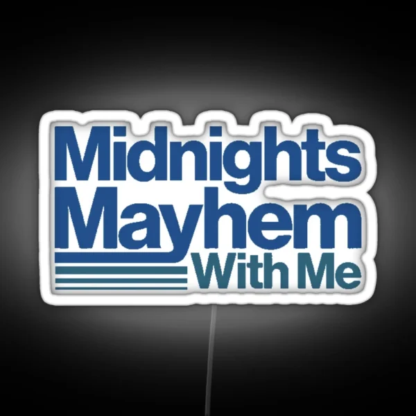 Midnights Mayhem RGB Neon Sign
