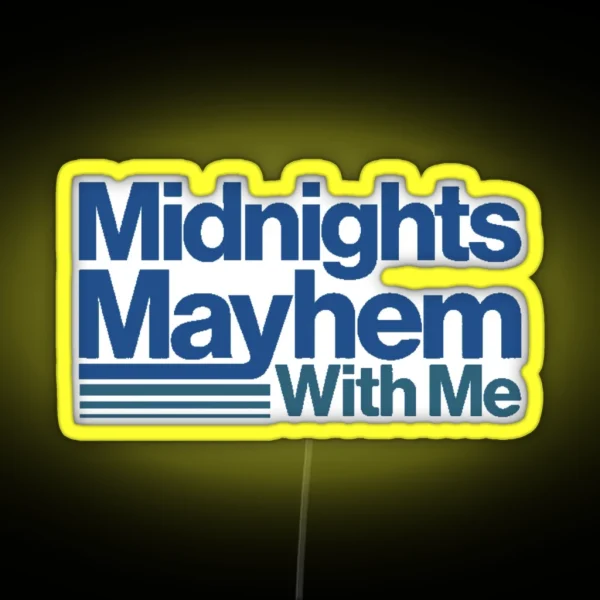 Midnights Mayhem RGB Neon Sign