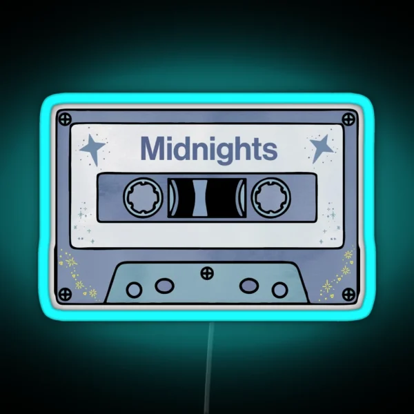 Midnights Mixtape RGB Neon Sign