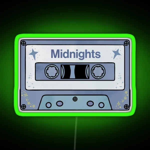 Midnights Mixtape RGB Neon Sign