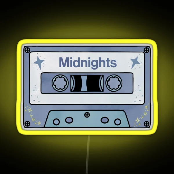 Midnights Mixtape RGB Neon Sign