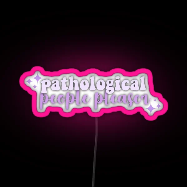 Midnights You Re Losing Me Pathological People Pleaser RGB Neon Sign