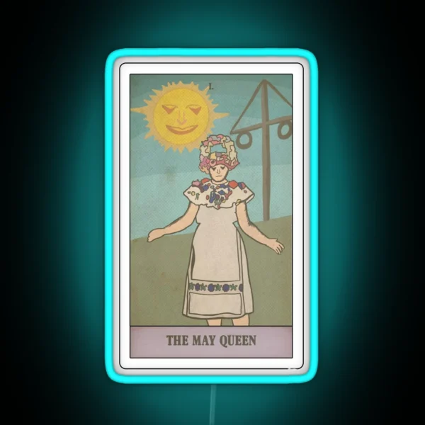 Midsommar Tarot Card A24 Series RGB Neon Sign