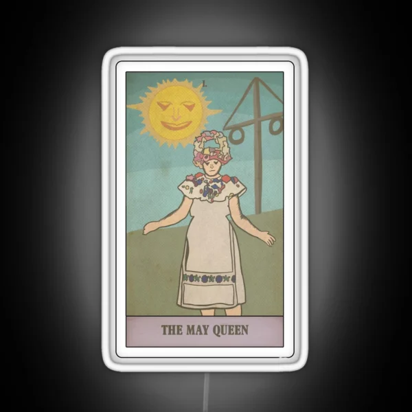 Midsommar Tarot Card A24 Series RGB Neon Sign