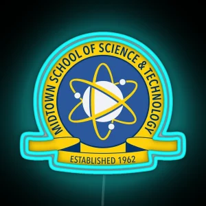 Midtown High School Of Science And Technology RGB Neon Sign