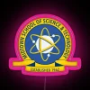 Customizable vibrant Midtown High School of Science and Technology RGB display.